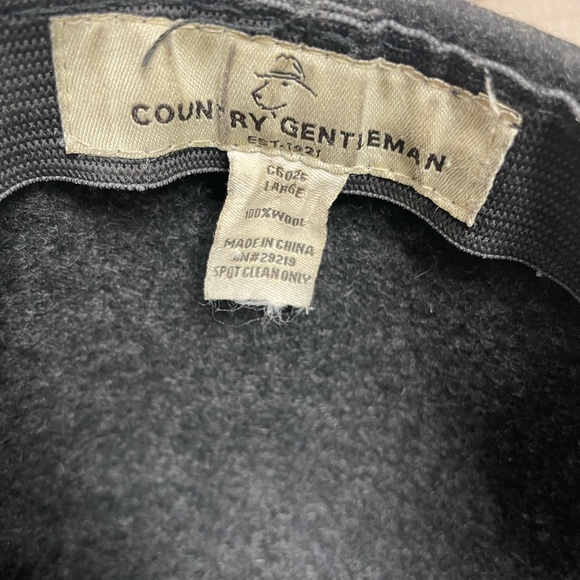 100% Wool Hat Newsboy Cabbie Cap Peaky Blinders Country Gentleman Gray Sz Large - Picture 7 of 9